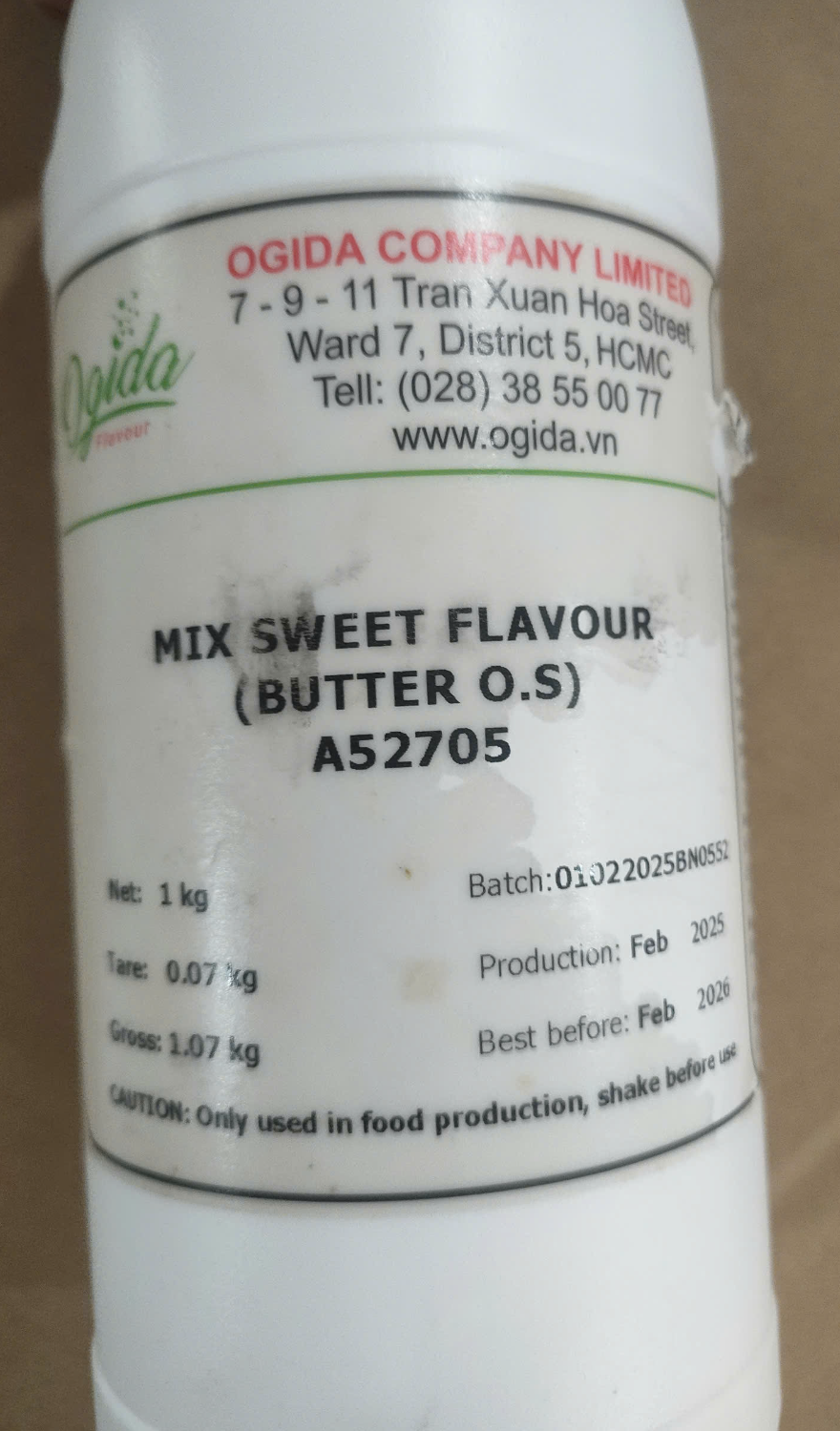 Hương Tổng Hợp Ogida 1kg